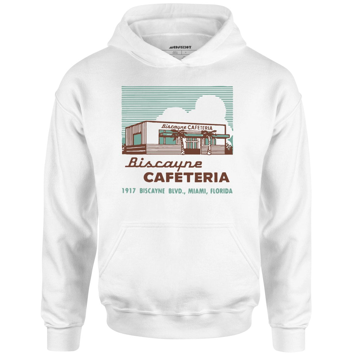 Biscayne Cafeteria - Miami, FL - Vintage Restaurant - Unisex Hoodie