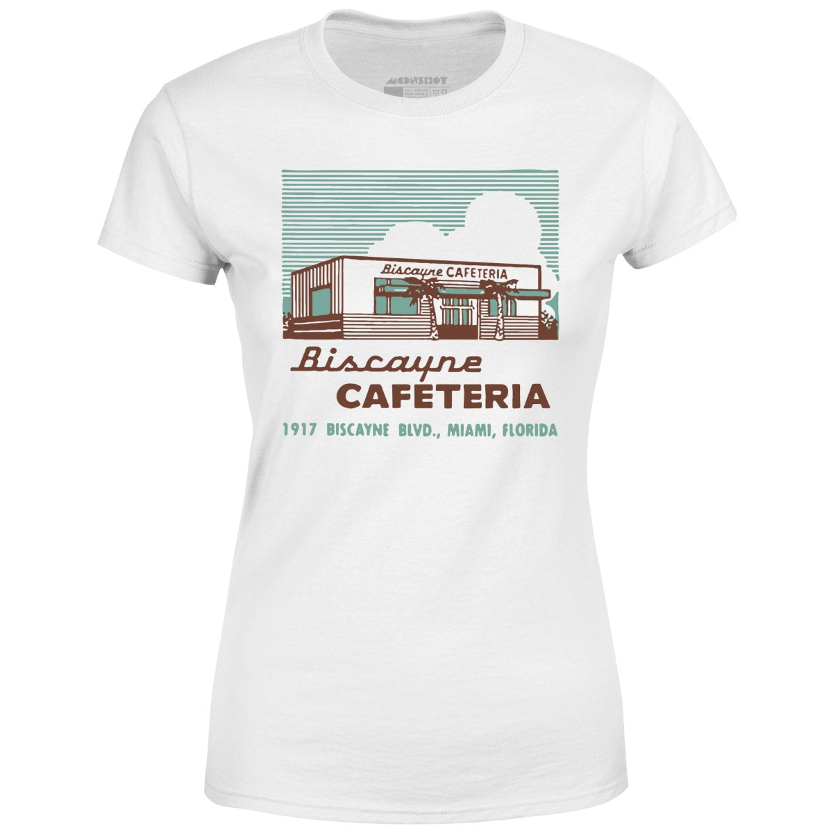 Biscayne Cafeteria - Miami, FL - Vintage Restaurant - Women's T-Shirt