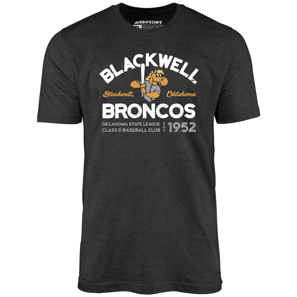 Blackwell Broncos - Oklahoma - Vintage Defunct Baseball Teams - Unisex T-Shirt