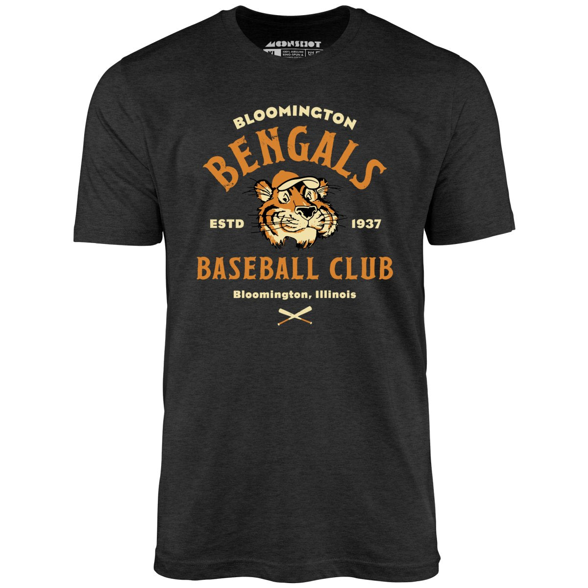 Bloomington Bengals - Illinois - Vintage Defunct Baseball Teams - Unisex T-Shirt
