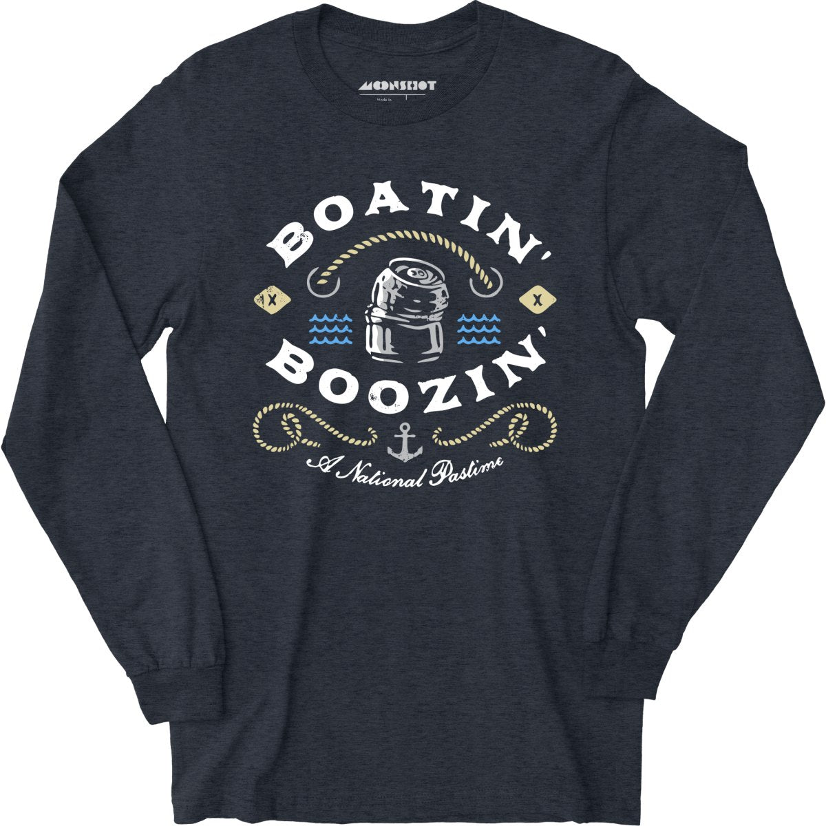 Boatin' & Boozin' - Long Sleeve T-Shirt
