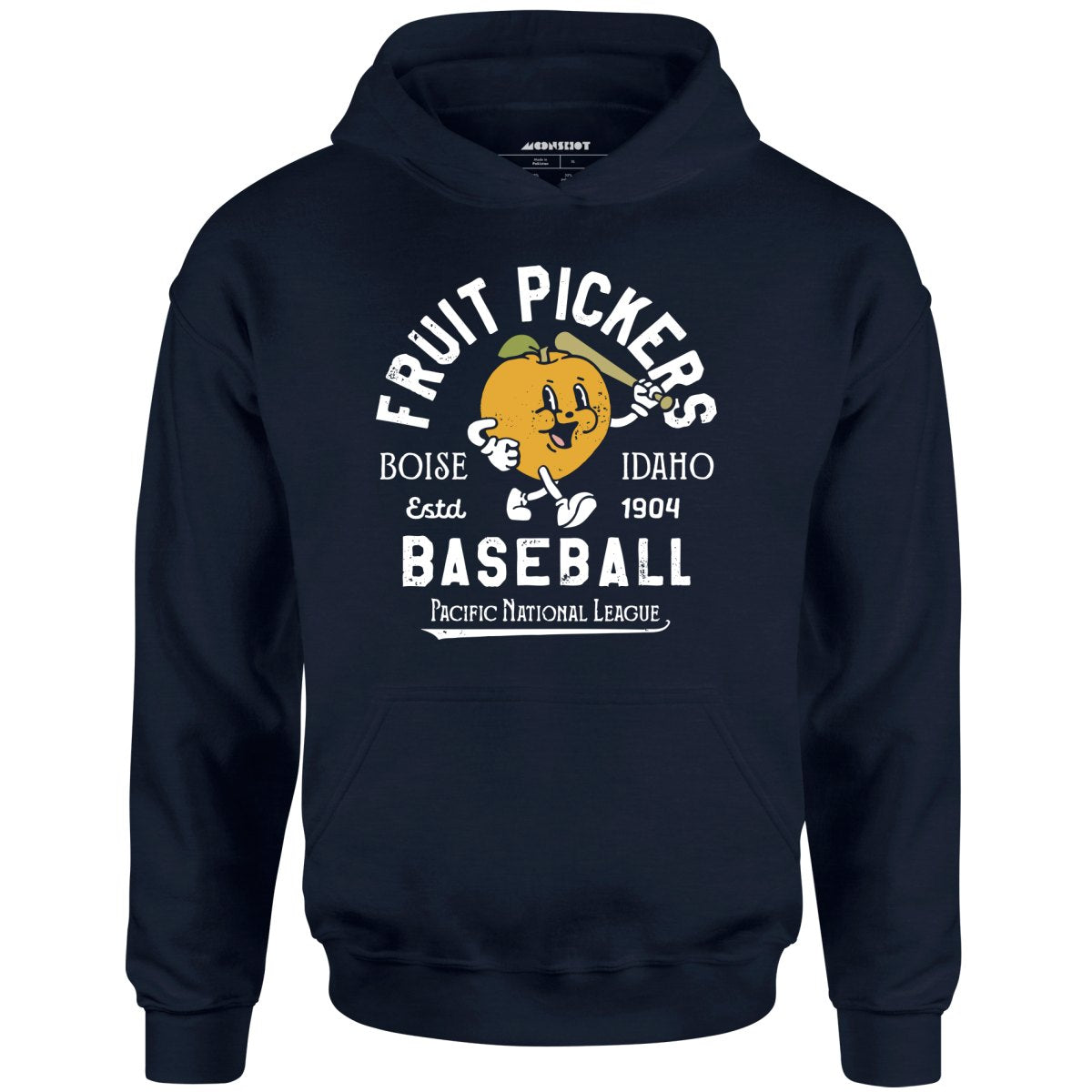 Boise Fruit Pickers - Idaho - Vintage Defunct Baseball Teams - Unisex Hoodie