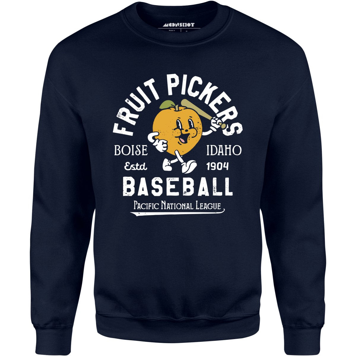 Boise Fruit Pickers - Idaho - Vintage Defunct Baseball Teams - Unisex Sweatshirt
