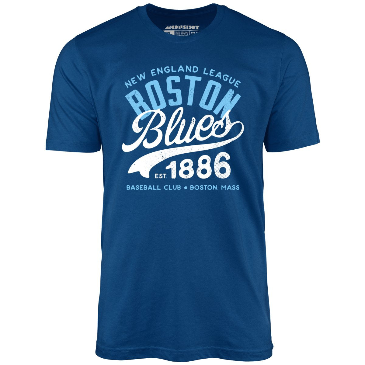 Boston Blues - Massachusetts - Vintage Defunct Baseball Teams - Unisex T-Shirt