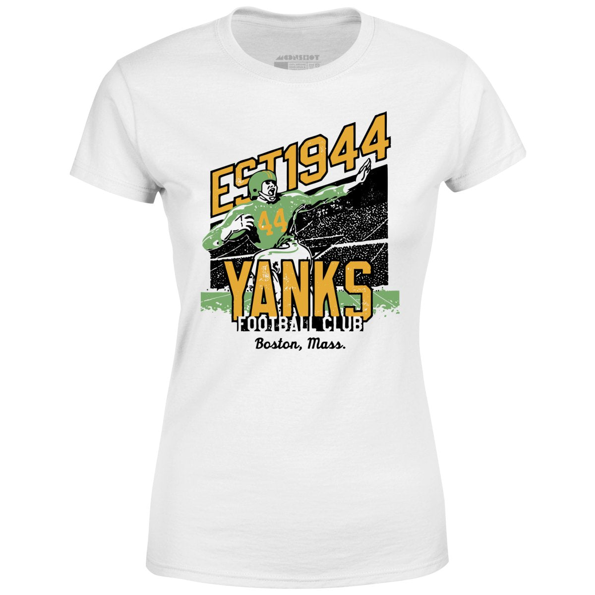 Boston Yanks - Massachusetts - Vintage Defunct Football Teams - Women's T-Shirt
