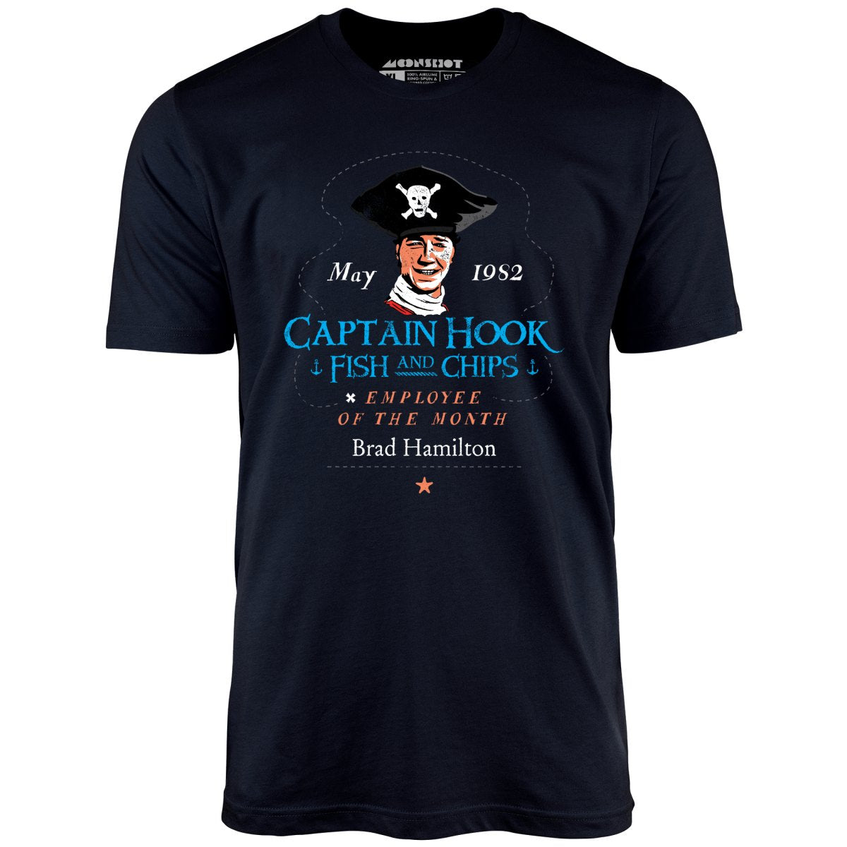 Brad Hamilton - Captain Hook Fish & Chips - Unisex T-Shirt
