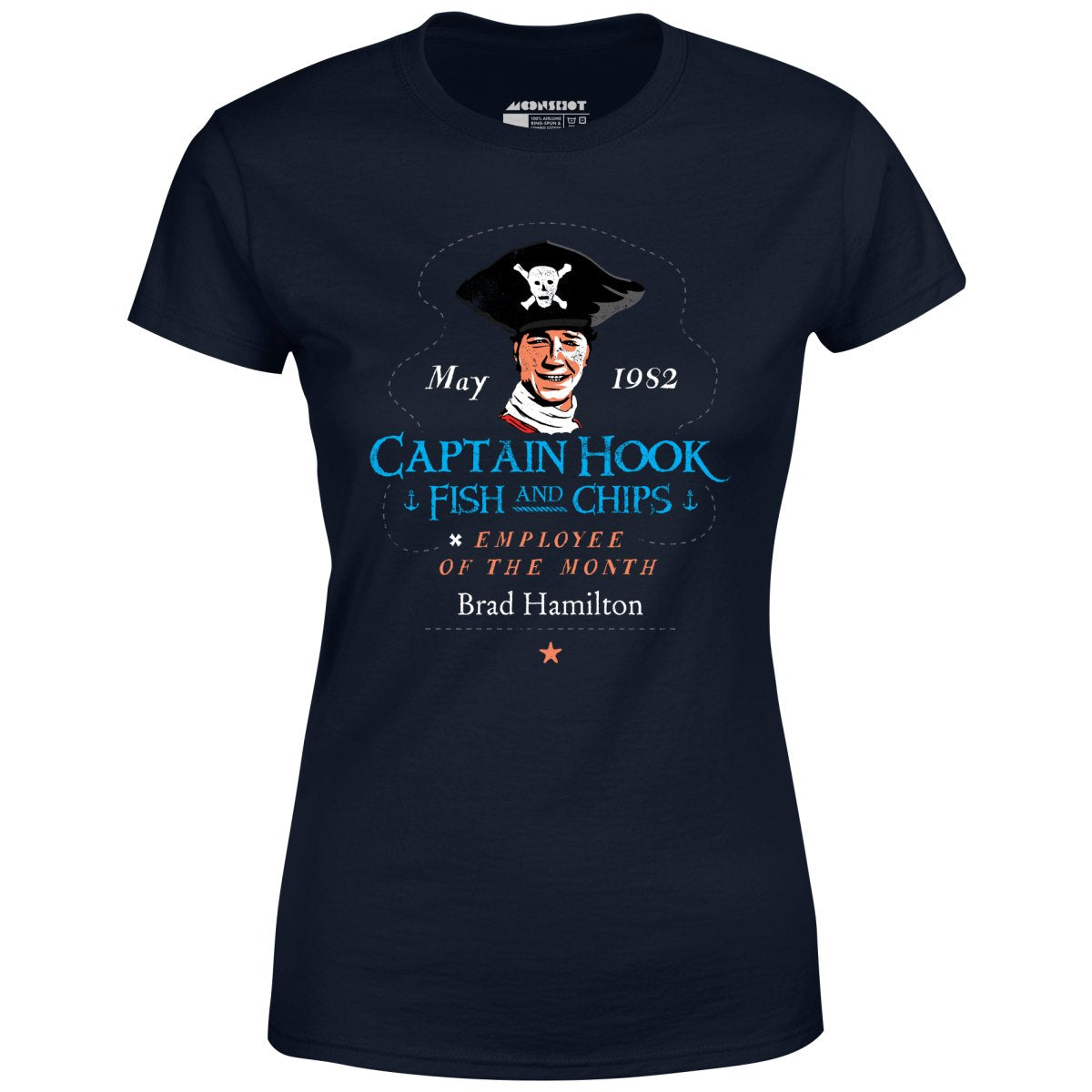 Brad Hamilton - Captain Hook Fish & Chips - Women's T-Shirt