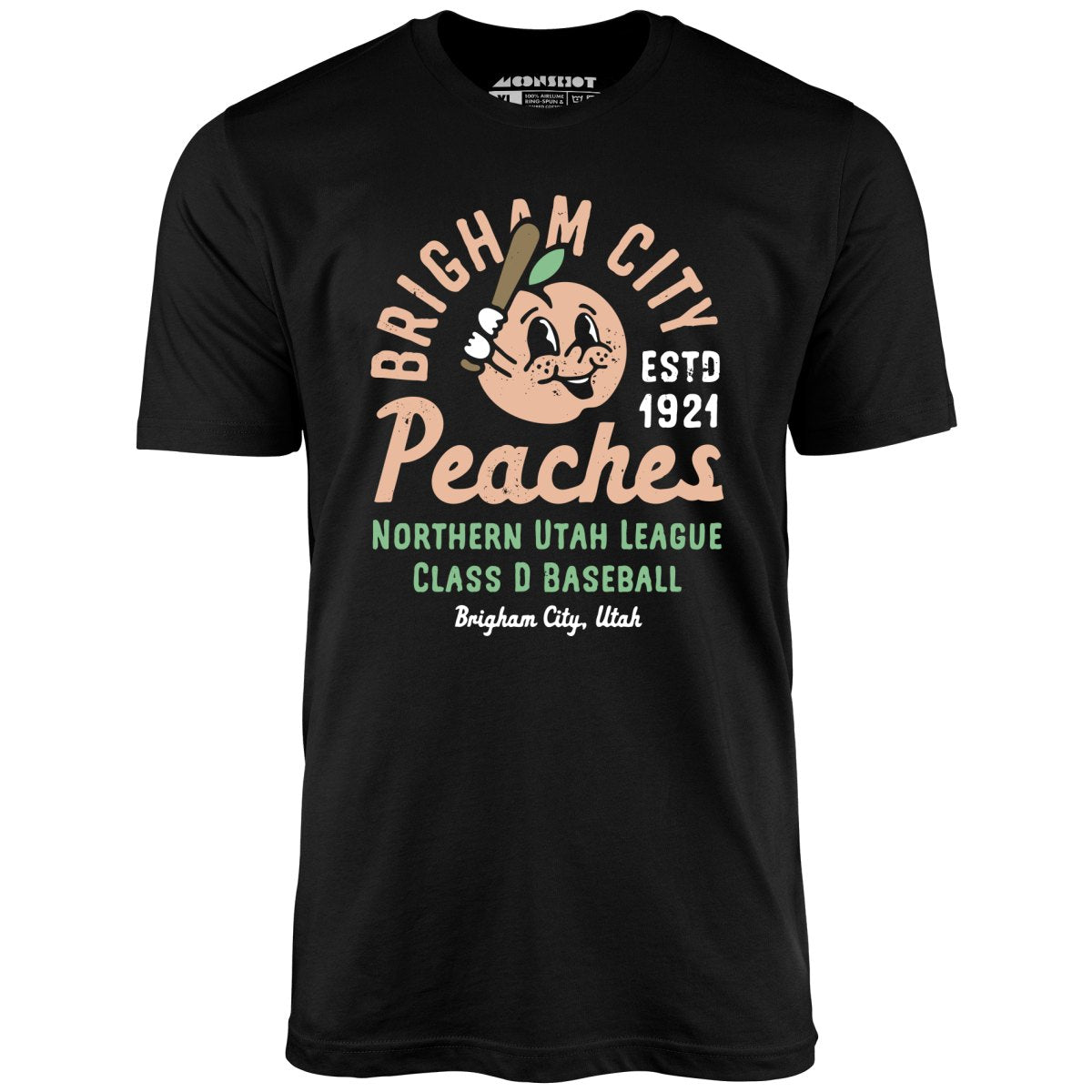 Brigham City Peaches - Utah - Vintage Defunct Baseball Teams - Unisex T-Shirt