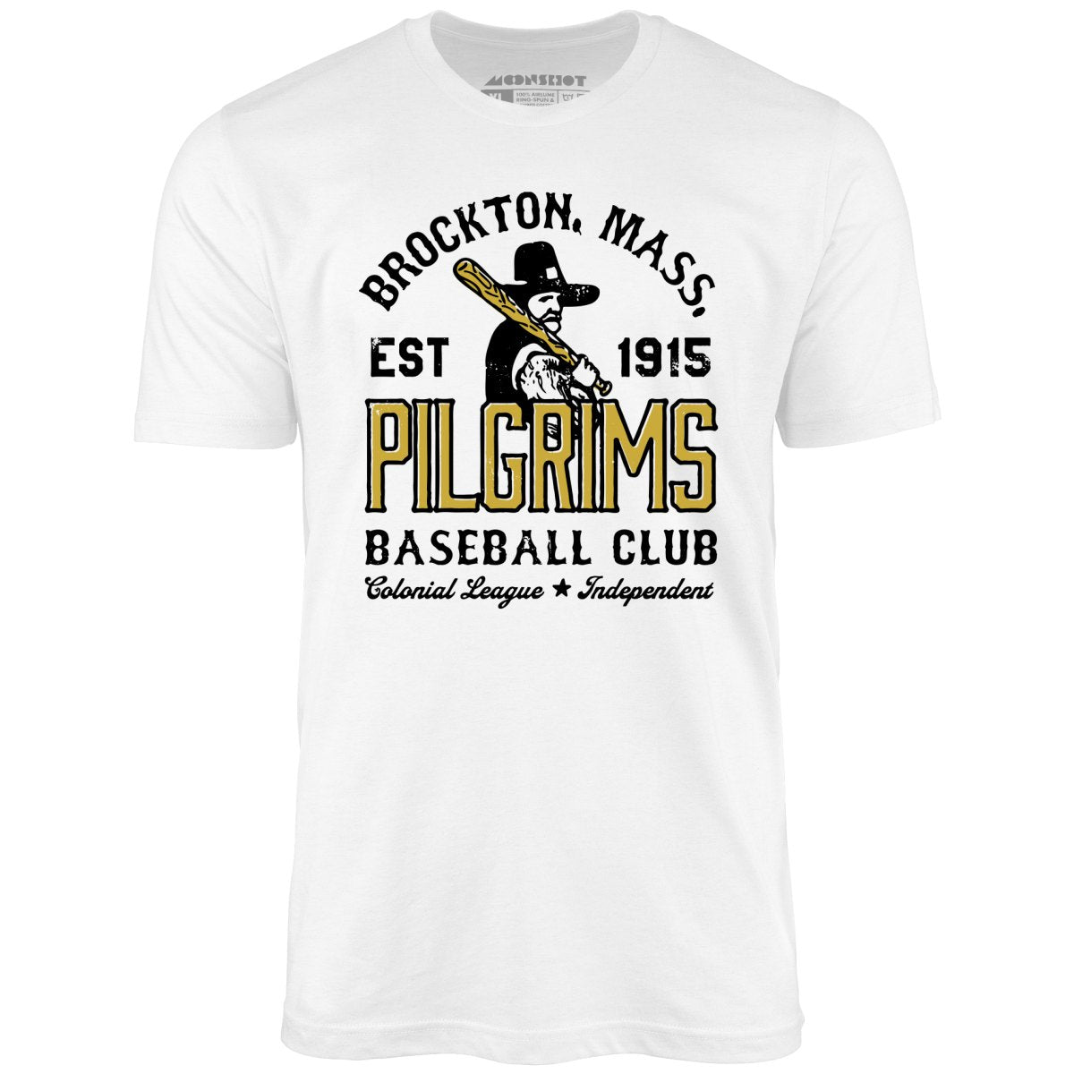 Brockton Pilgrims - Massachusetts - Vintage Defunct Baseball Teams - Unisex T-Shirt
