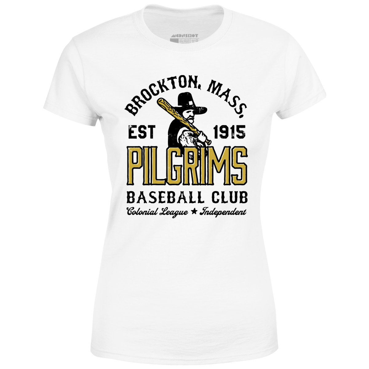 Brockton Pilgrims - Massachusetts - Vintage Defunct Baseball Teams - Women's T-Shirt