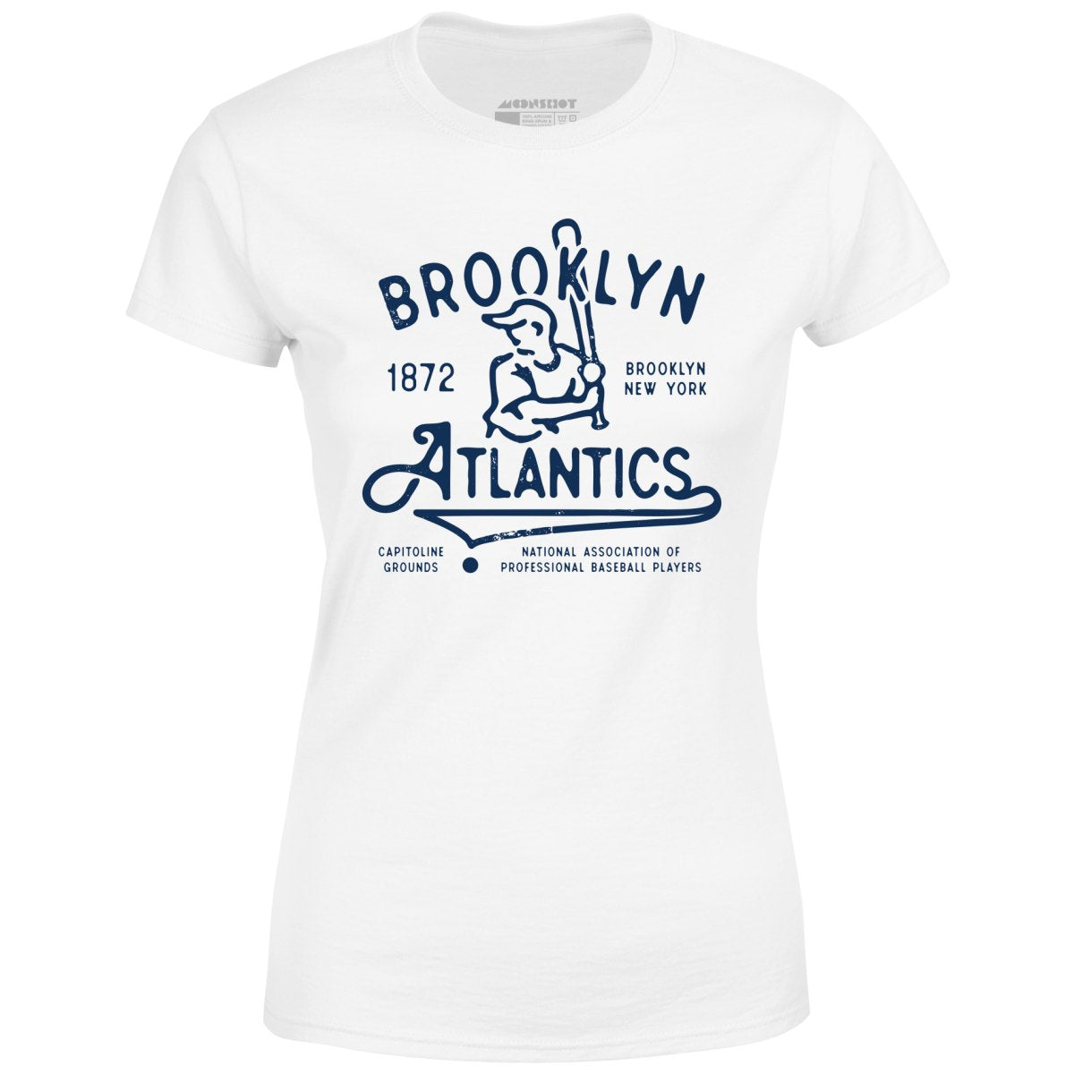 Brooklyn Atlantics - New York - Vintage Defunct Baseball Teams - Women's T-Shirt