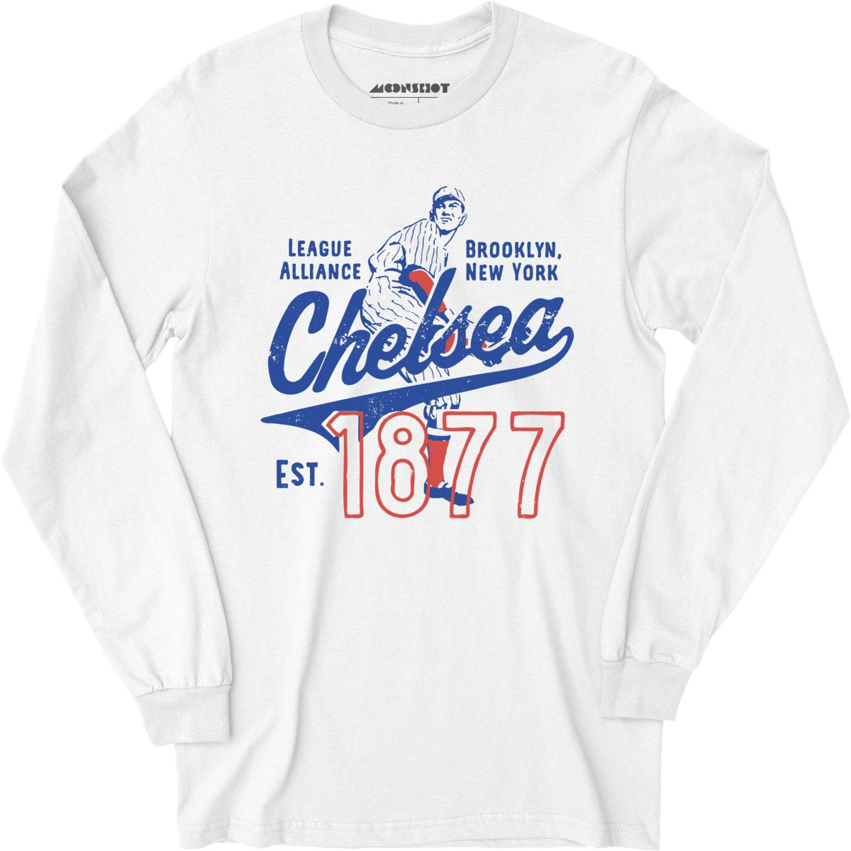 Brooklyn Chelsea - New York - Vintage Defunct Baseball Teams - Long Sleeve T-Shirt