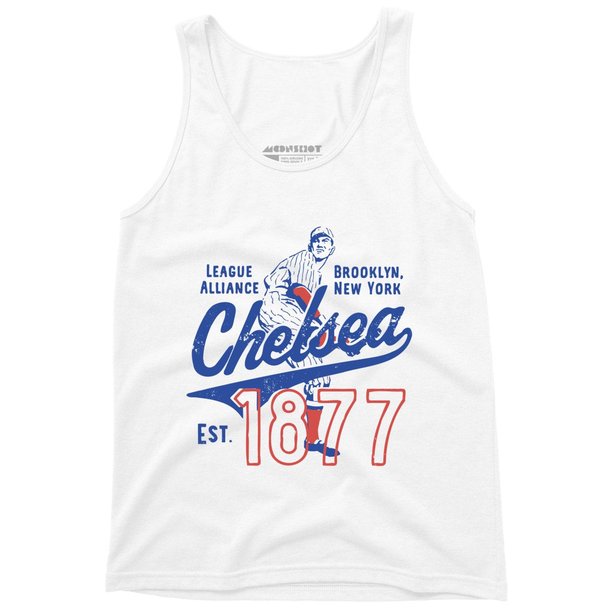 Brooklyn Chelsea - New York - Vintage Defunct Baseball Teams - Unisex Tank Top
