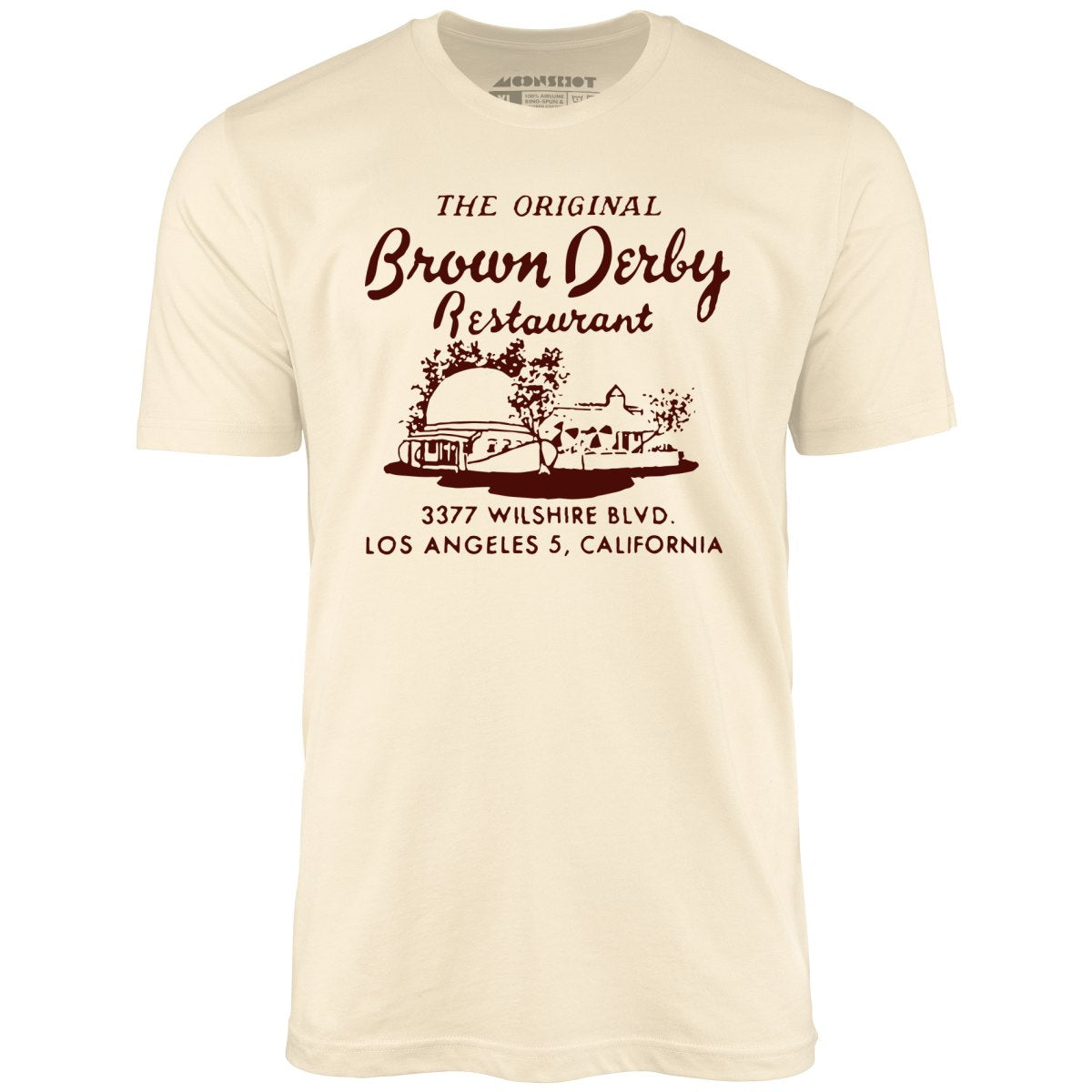 Brown Derby v2 - Los Angeles, CA - Vintage Restaurant - Unisex T-Shirt