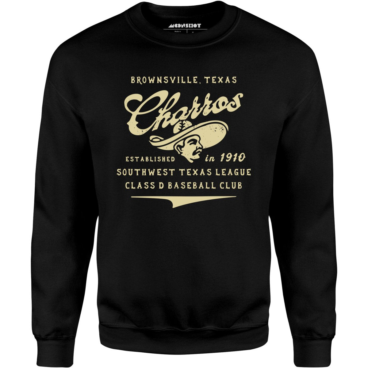 Brownsville Charros - Texas - Vintage Defunct Baseball Teams - Unisex Sweatshirt