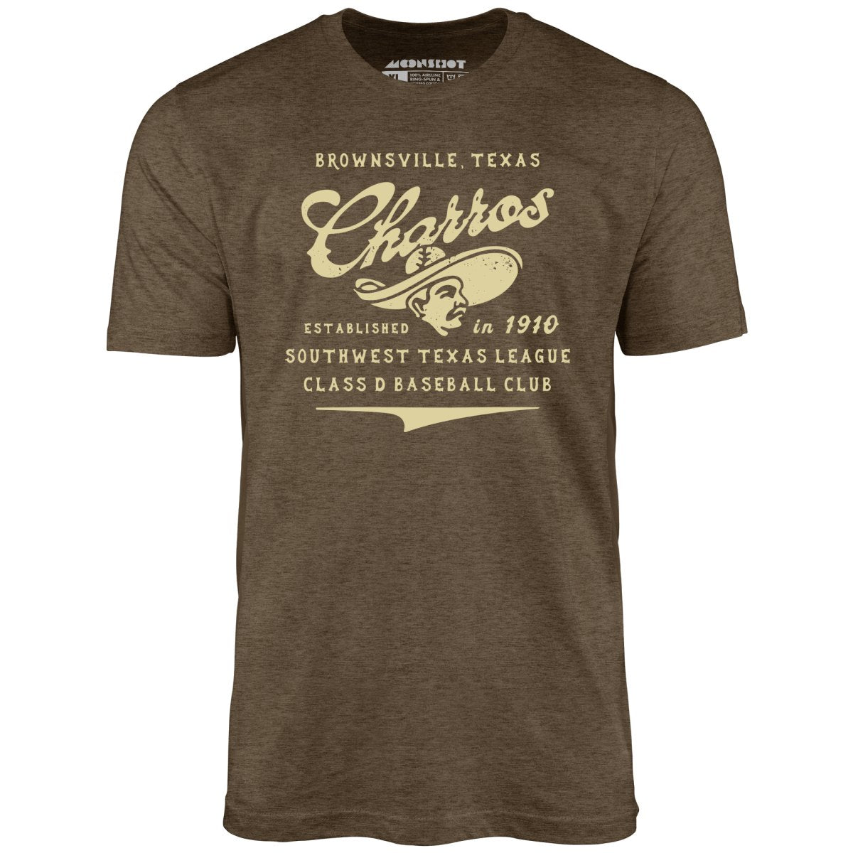 Brownsville Charros - Texas - Vintage Defunct Baseball Teams - Unisex T-Shirt