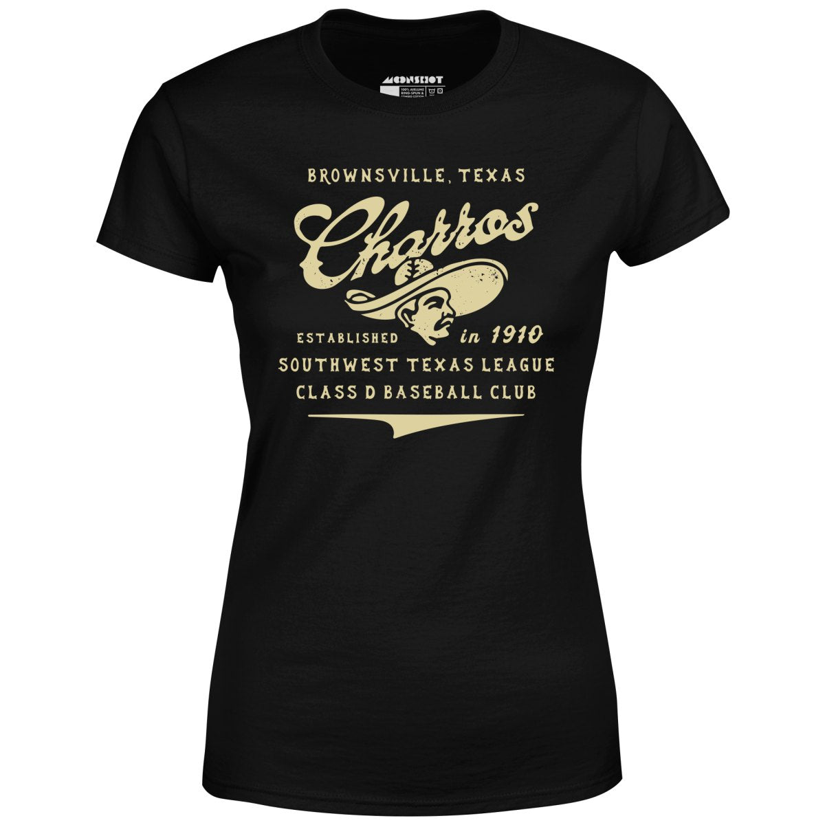 Brownsville Charros - Texas - Vintage Defunct Baseball Teams - Women's T-Shirt