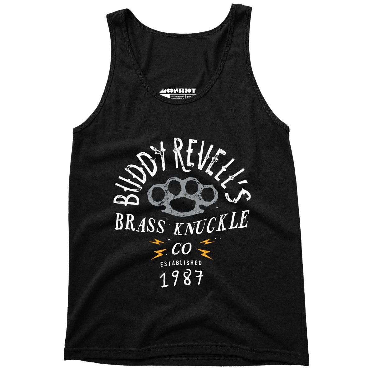 Buddy Revell's Brass Knuckle Co. - Unisex Tank Top – m00nshot