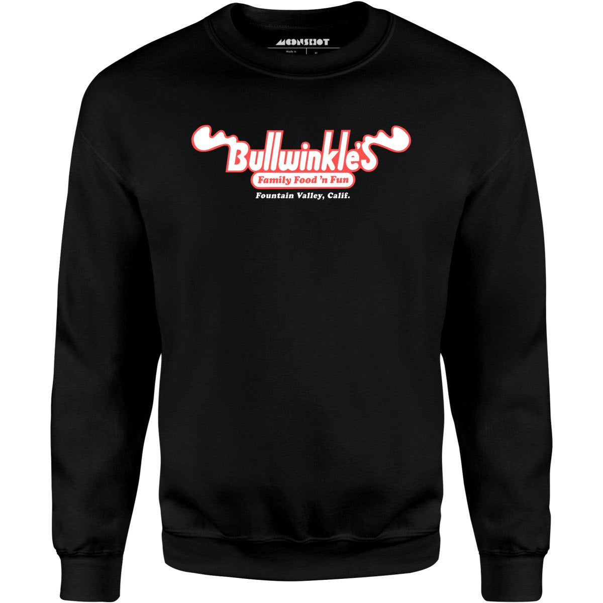 Bullwinkles - Fountain Valley, CA - Vintage Amusement Park - Unisex Sweatshirt