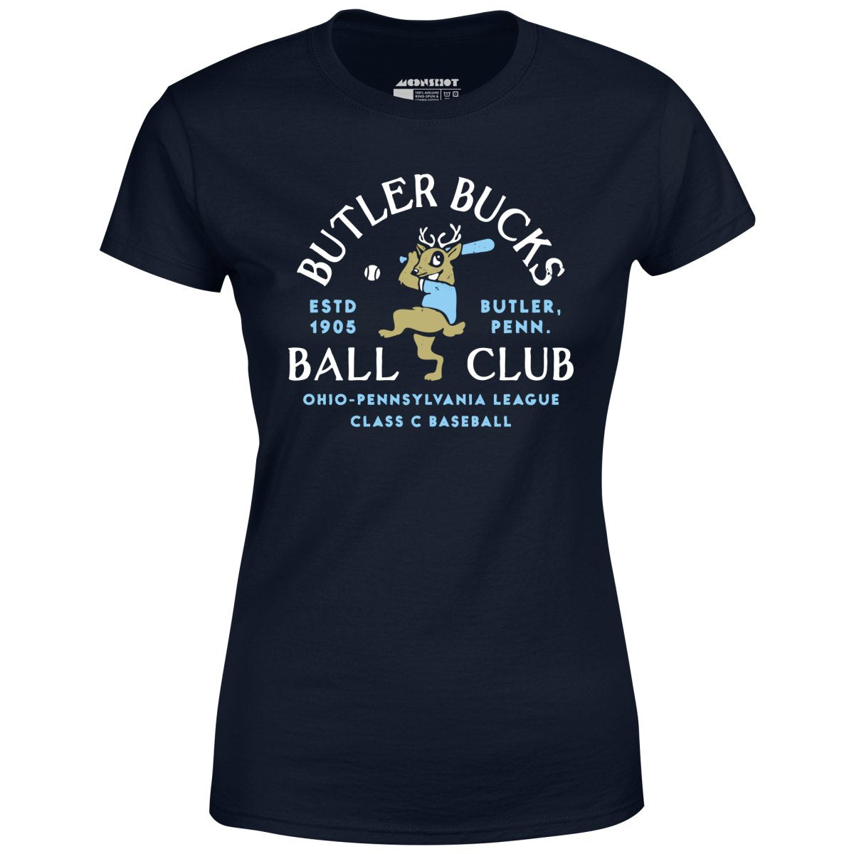 Butler Bucks - Pennsylvania - Vintage Defunct Baseball Teams - Women's T-Shirt