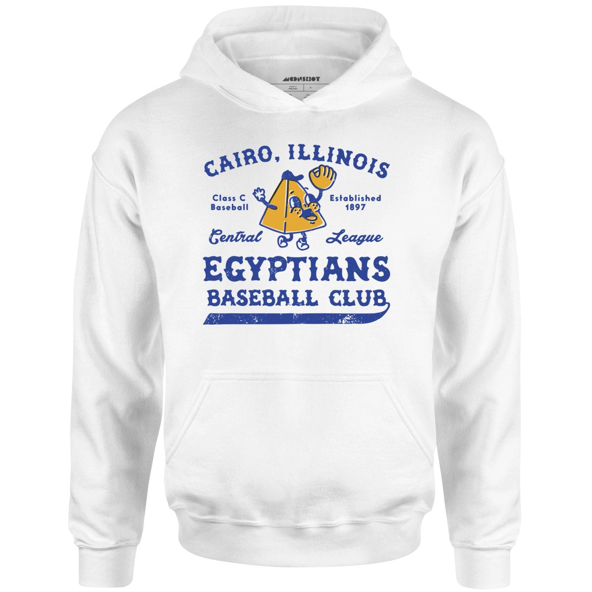 Cairo Egyptians - Illinois - Vintage Defunct Baseball Teams - Unisex Hoodie