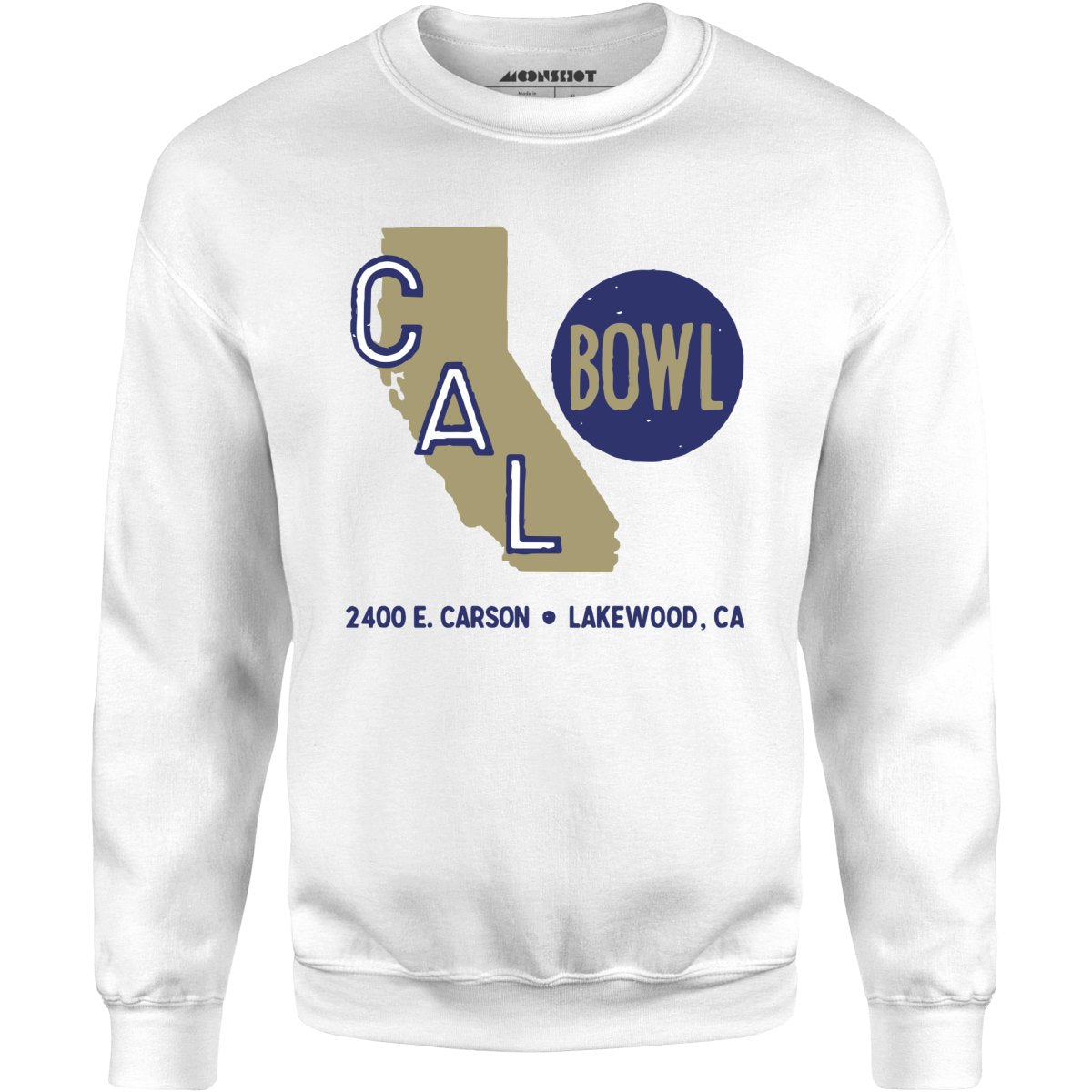 Cal Bowl - Lakewood, CA - Vintage Bowling Alley - Unisex Sweatshirt