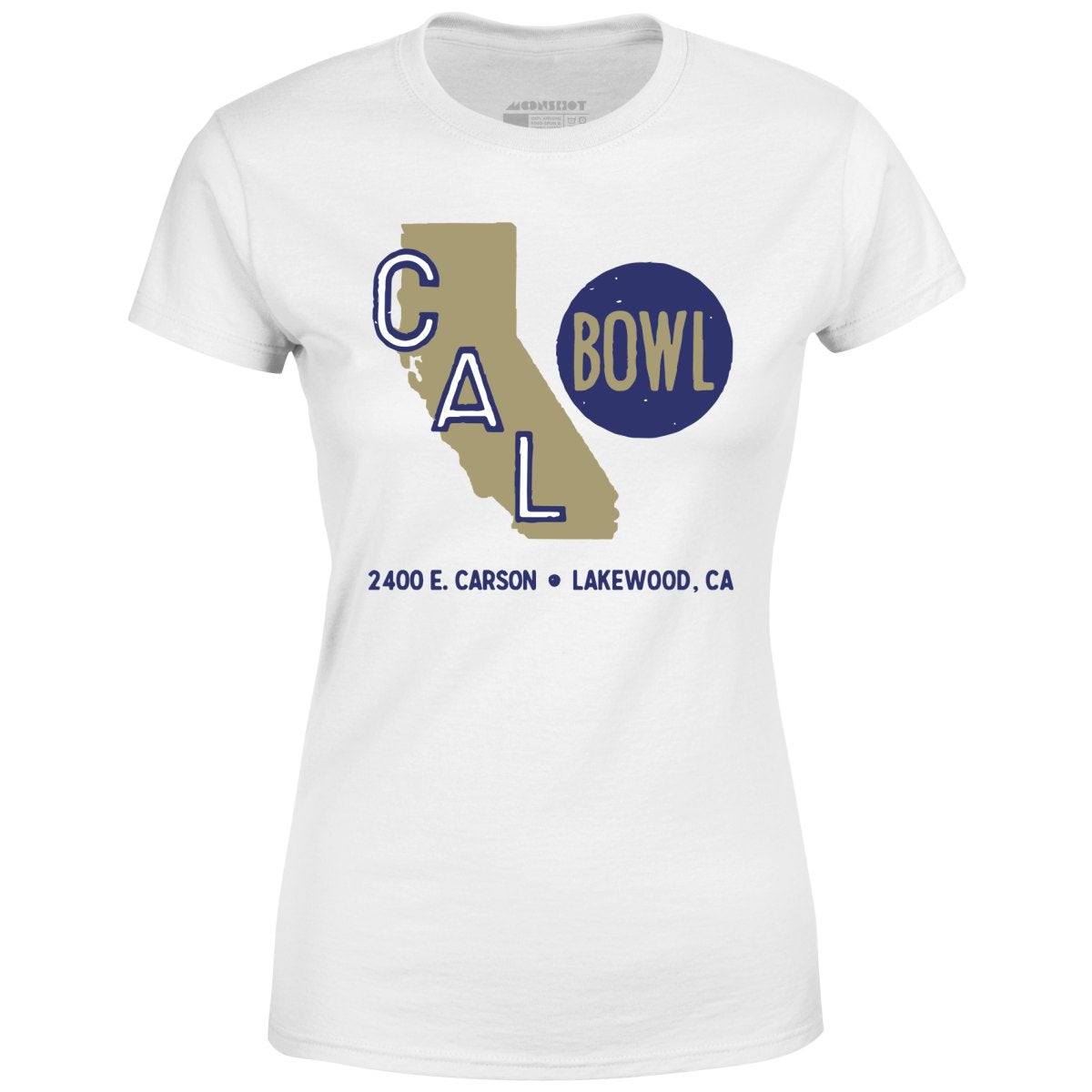 Cal Bowl - Lakewood, CA - Vintage Bowling Alley - Women's T-Shirt