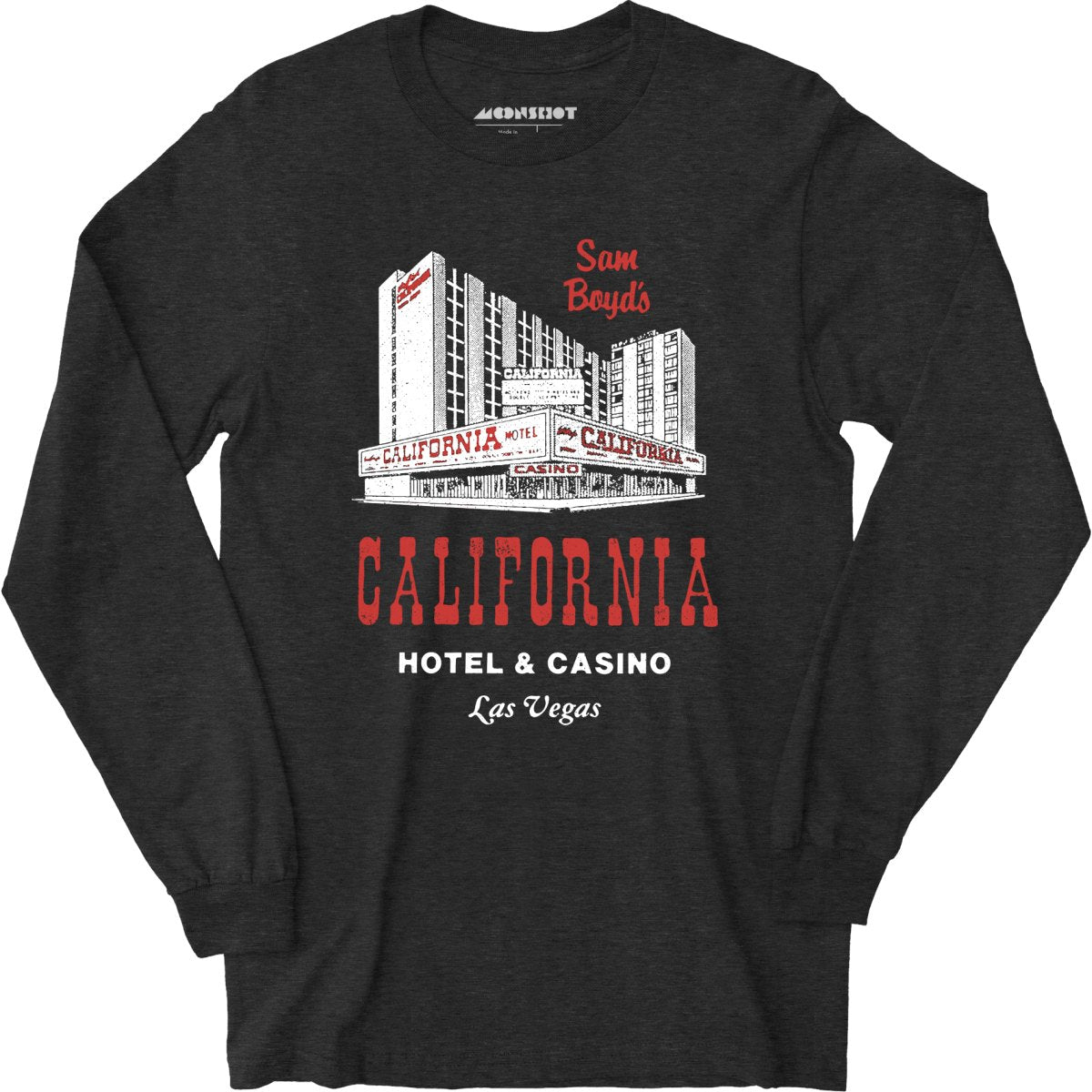 California Hotel - Vintage Las Vegas - Long Sleeve T-Shirt