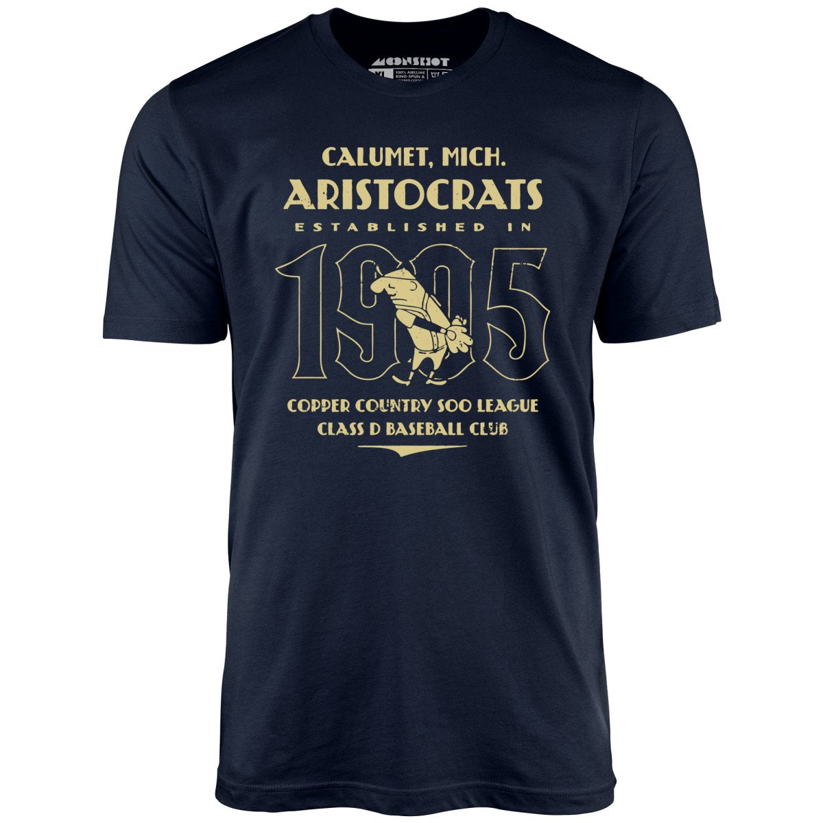 Calumet Aristocrats - Michigan - Vintage Defunct Baseball Teams - Unisex T-Shirt