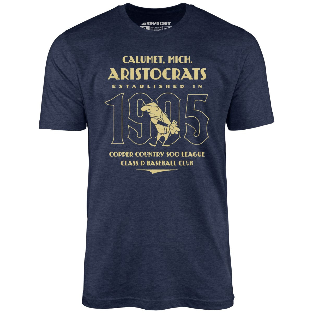 Calumet Aristocrats - Michigan - Vintage Defunct Baseball Teams - Unisex T-Shirt