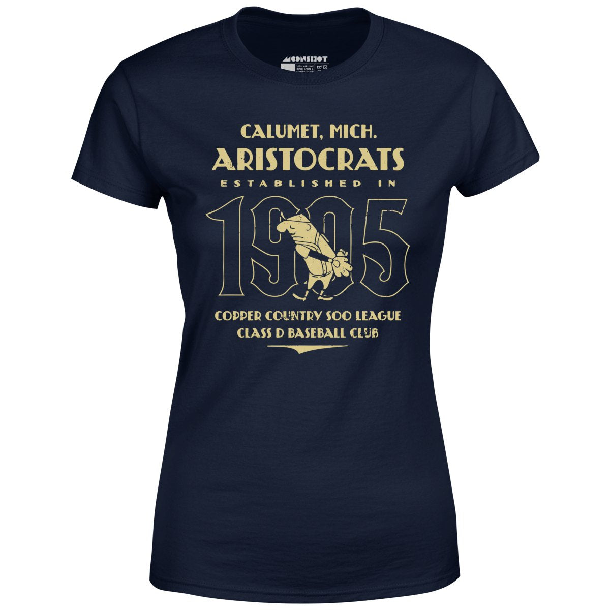 Calumet Aristocrats - Michigan - Vintage Defunct Baseball Teams - Women's T-Shirt