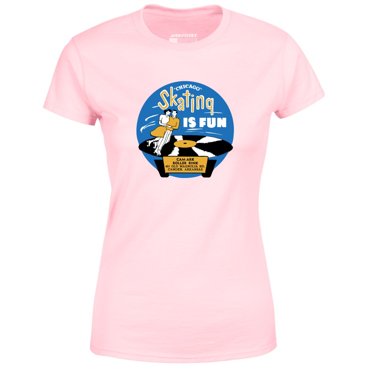 Cam-Ark Roller Rink - Camden, AR - Vintage Roller Rink - Women's T-Shirt