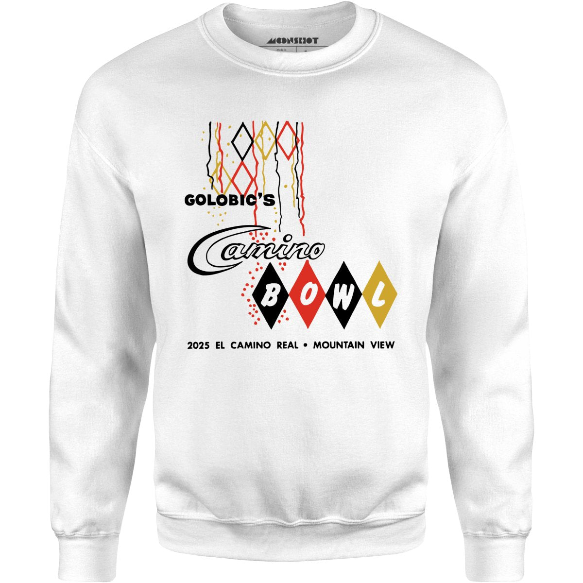 Camino Bowl Mountain View CA Vintage Bowling Alley Unisex