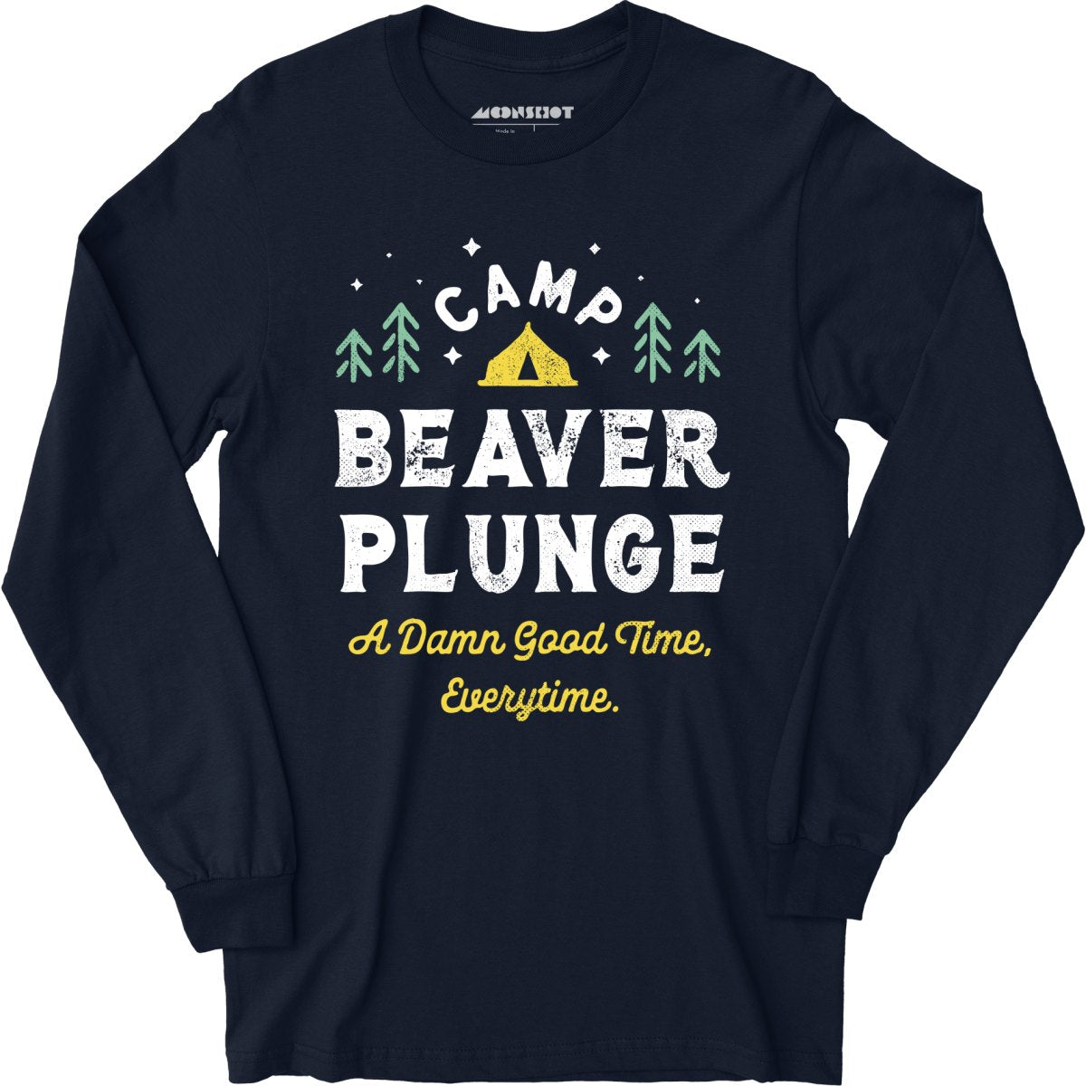 Camp Beaver Plunge - Long Sleeve T-Shirt