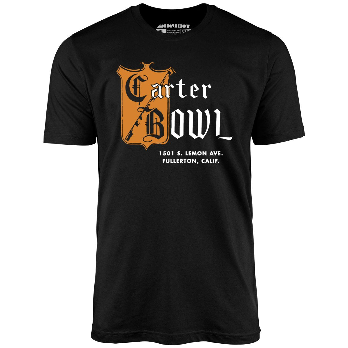Carter Bowl - Fullerton, CA - Vintage Bowling Alley - Unisex T-Shirt