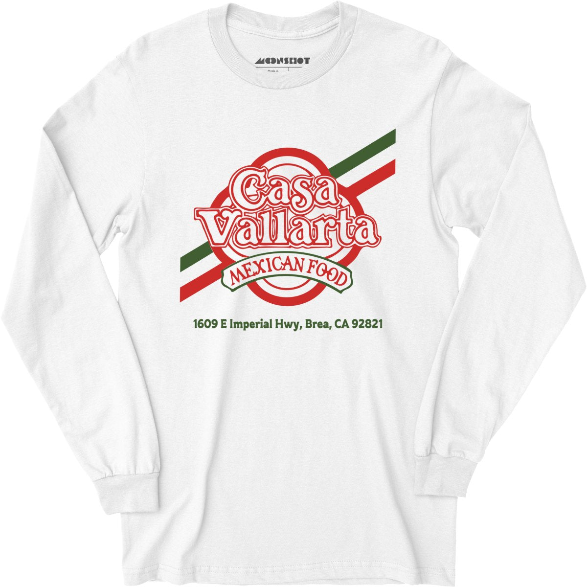 Casa Vallarta - Brea, CA - Vintage Restaurant - Long Sleeve T-Shirt