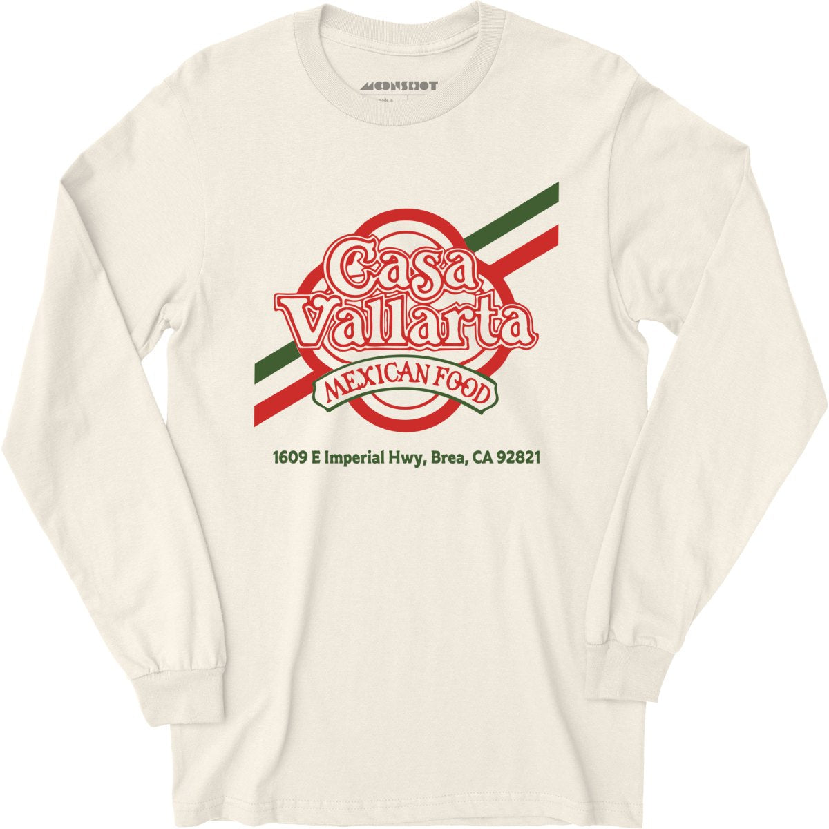 Casa Vallarta - Brea, CA - Vintage Restaurant - Long Sleeve T-Shirt