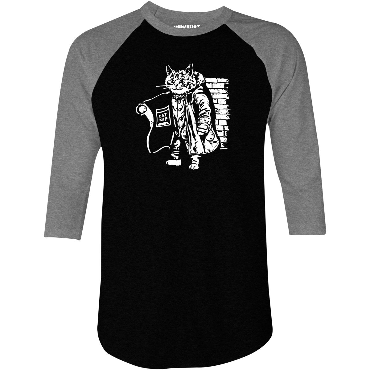 Catnip Dealer - 3/4 Sleeve Raglan T-Shirt