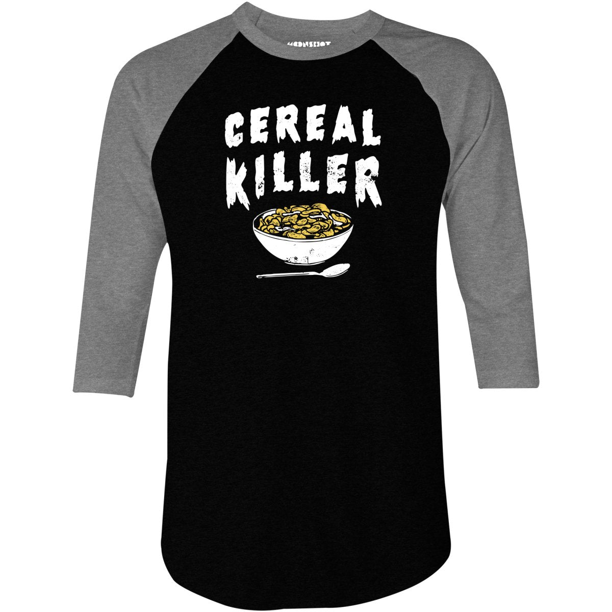 Cereal Killer - 3/4 Sleeve Raglan T-Shirt