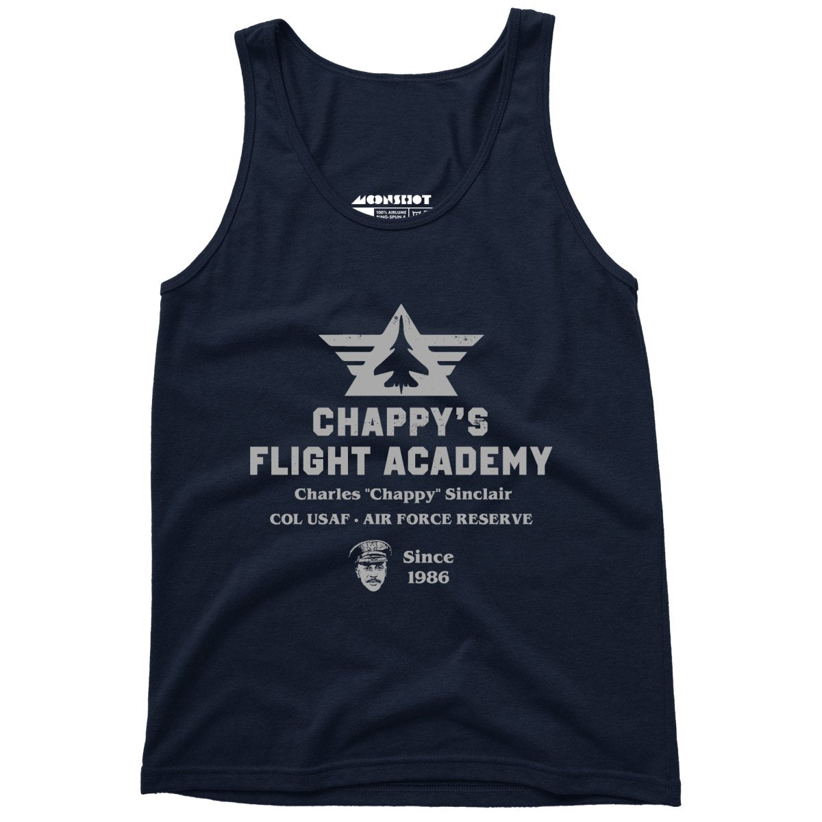 Chappy's Flight Academy - Iron Eagle - Unisex Tank Top