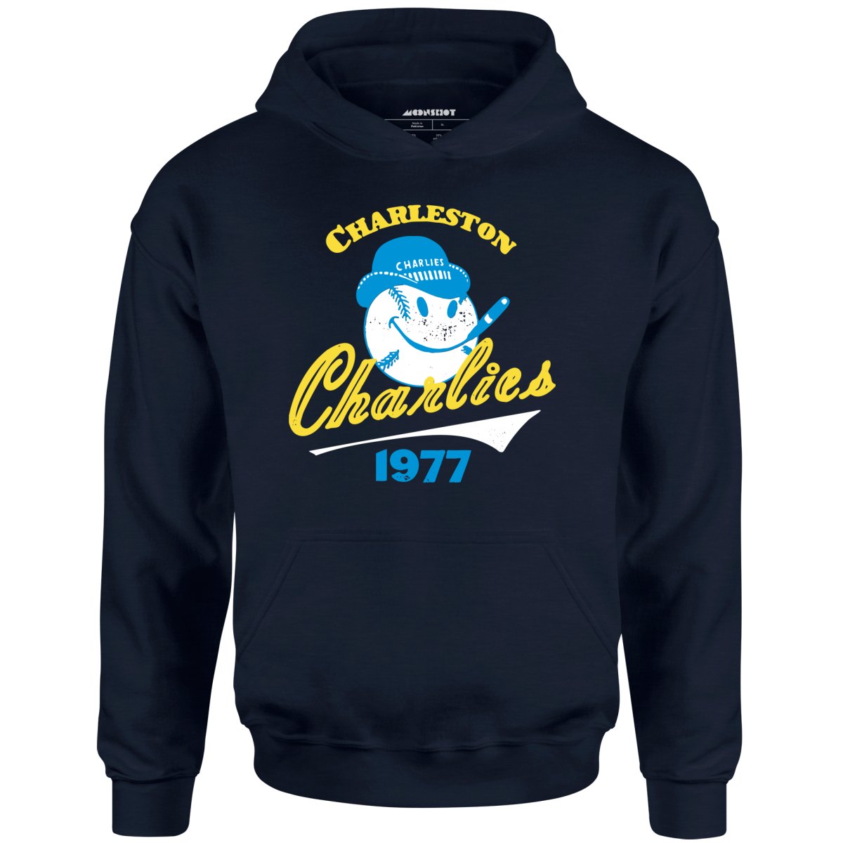 Charleston Charlies - West Virginia - Vintage Defunct Baseball Teams - Unisex Hoodie