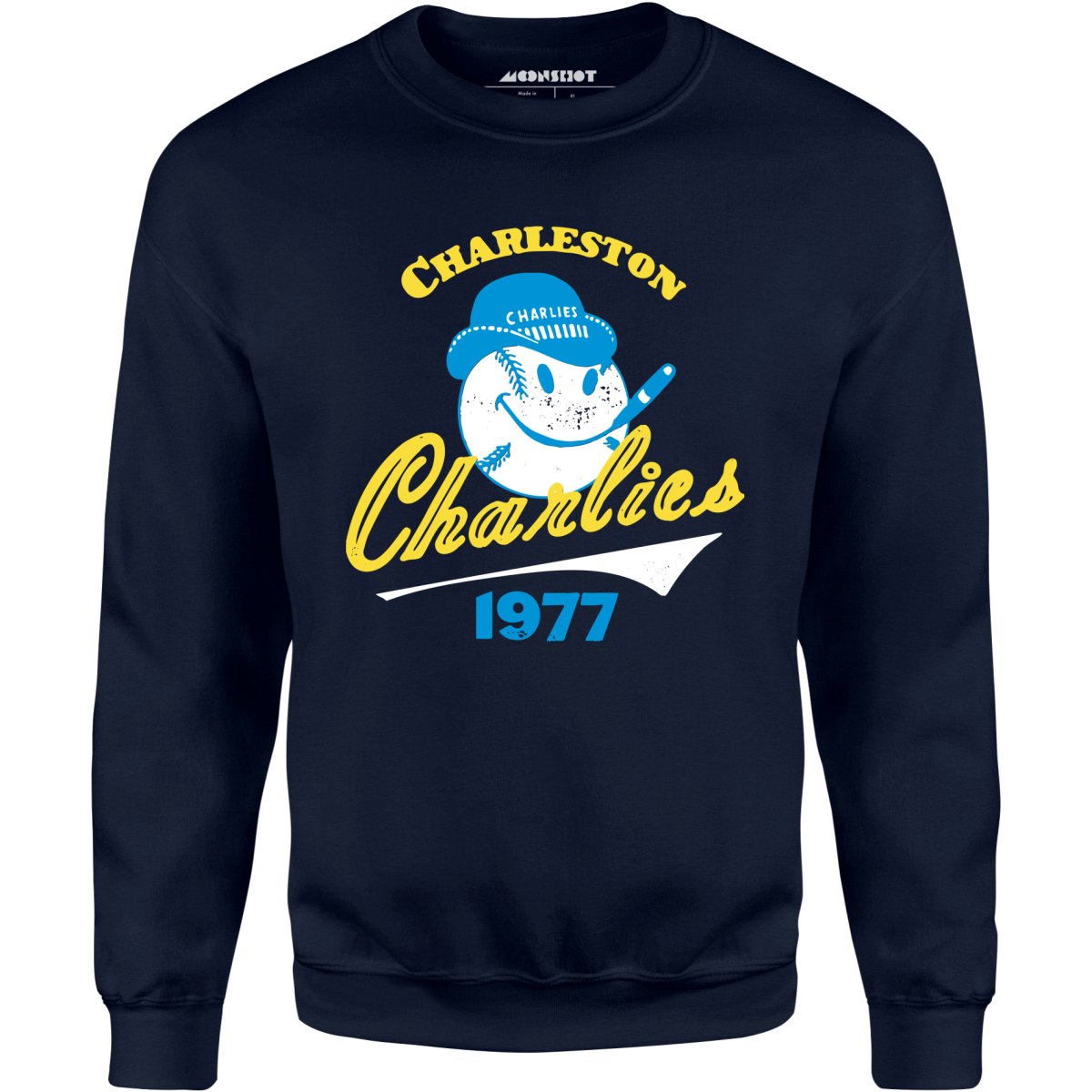Charleston Charlies - West Virginia - Vintage Defunct Baseball Teams - Unisex Sweatshirt
