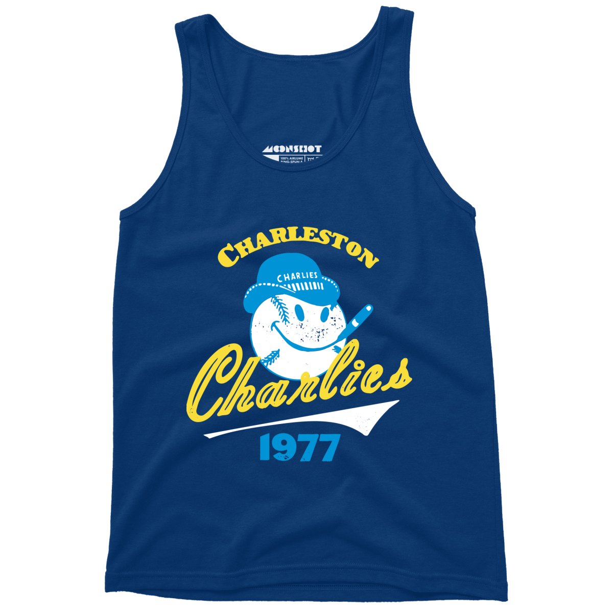 Charleston Charlies - West Virginia - Vintage Defunct Baseball Teams - Unisex Tank Top