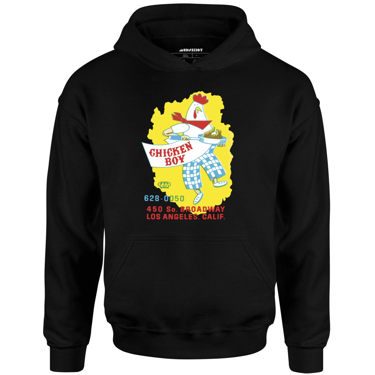 Chicken Boy - Los Angeles, CA - Vintage Restaurant - Unisex Hoodie