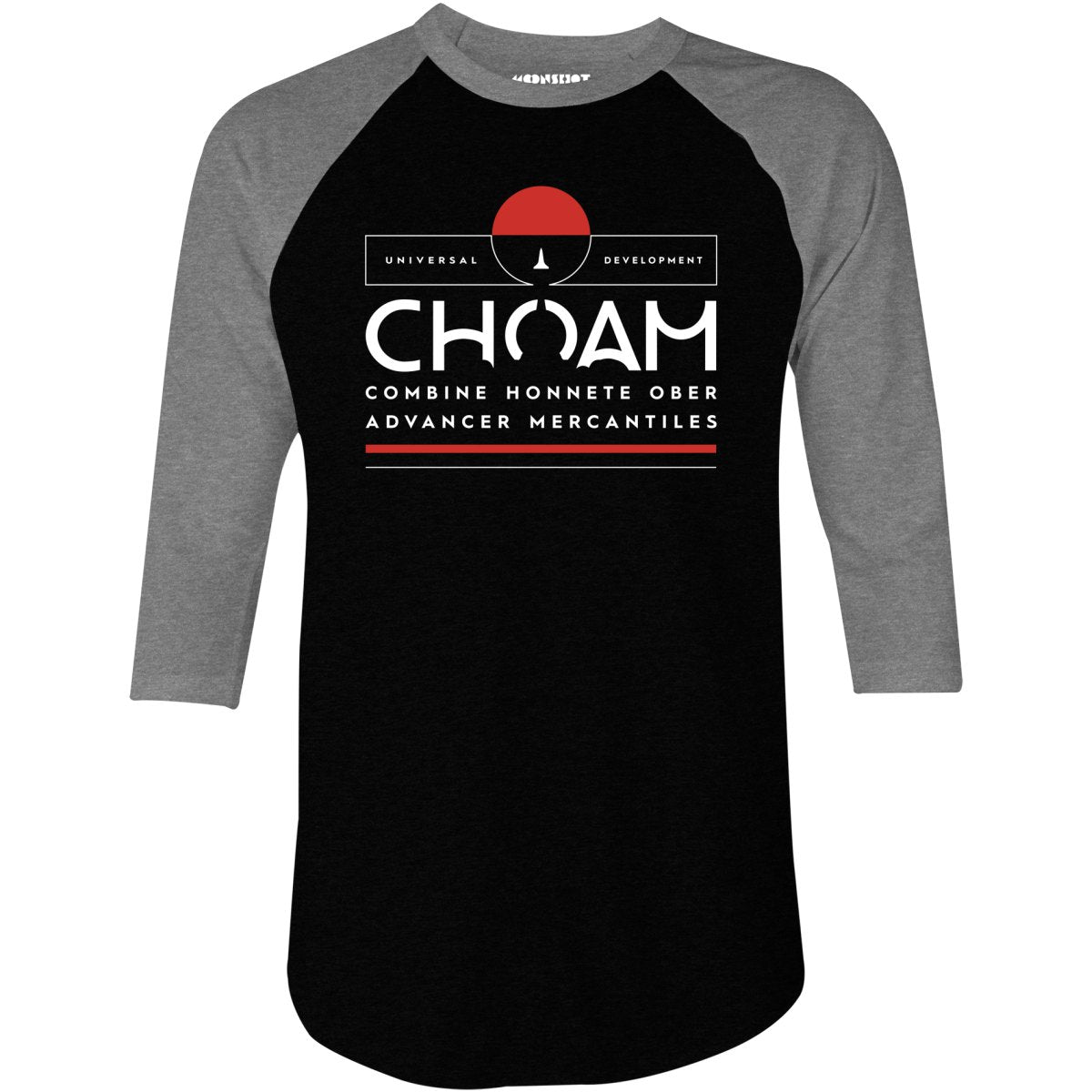 CHOAM - Dune - 3/4 Sleeve Raglan T-Shirt