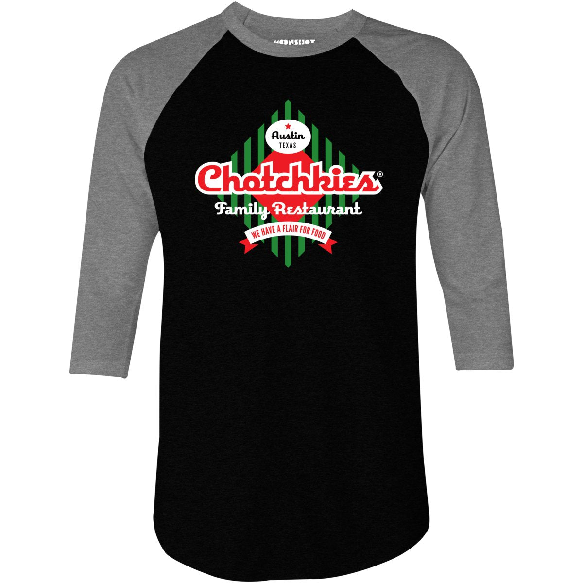 Chotchkie's Family Restaurant - 3/4 Sleeve Raglan T-Shirt