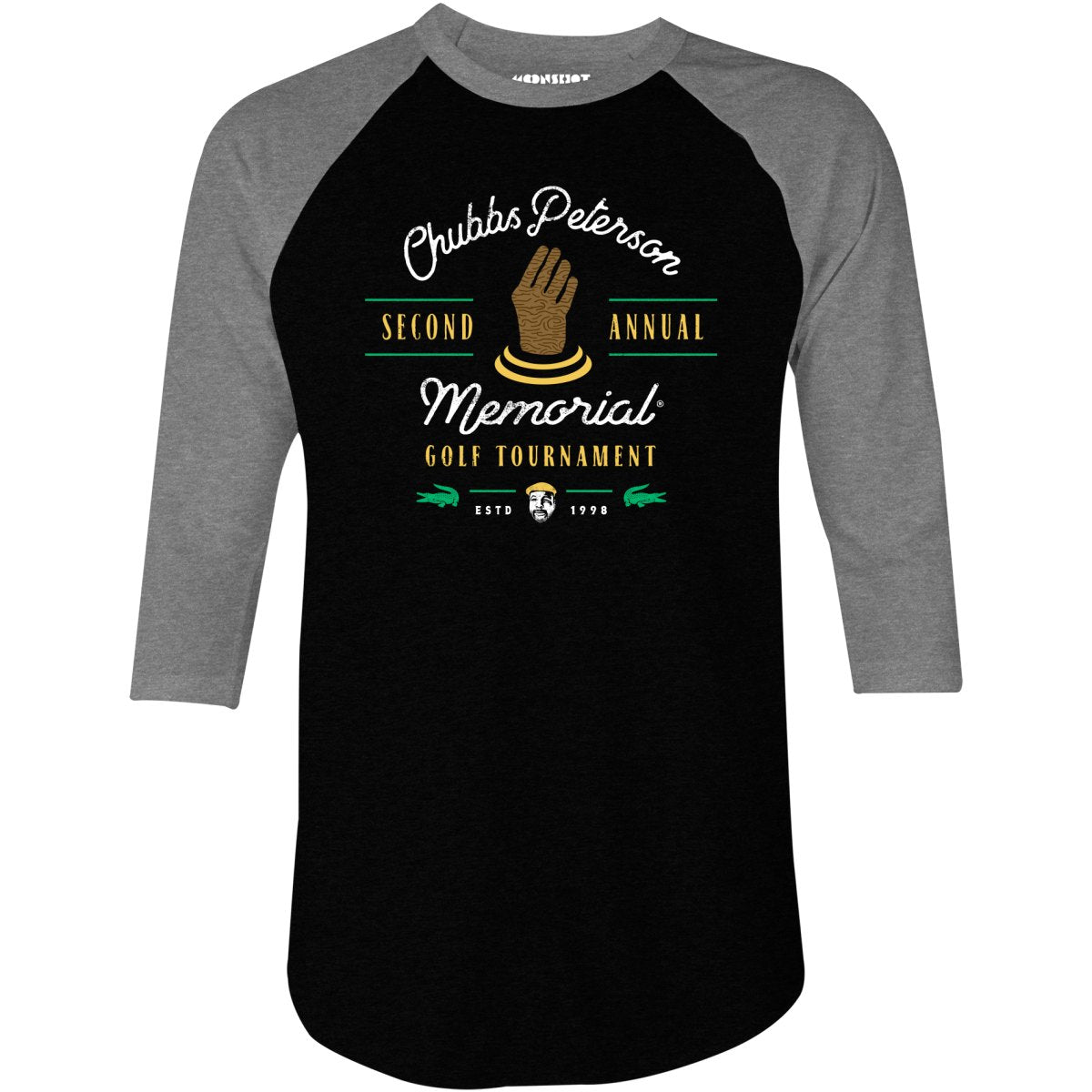 Chubbs Peterson Memorial Golf Tournament - 3/4 Sleeve Raglan T-Shirt