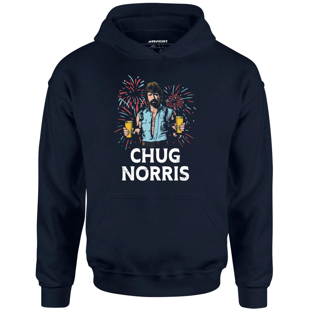 Chug Norris 4th of July - Unisex Hoodie