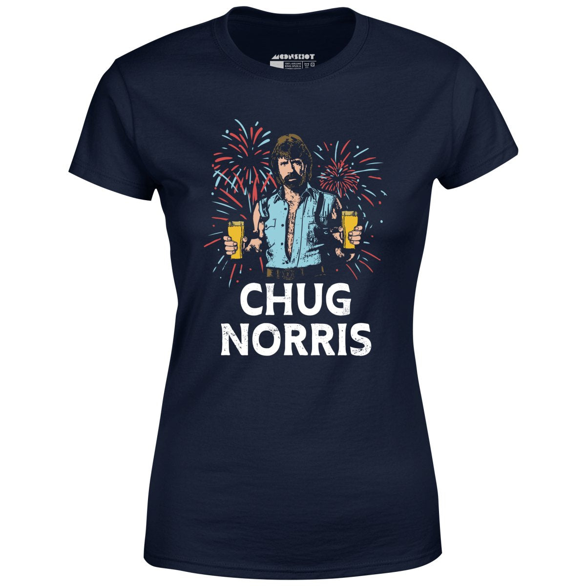 Chug Norris 4th of July - Women's T-Shirt