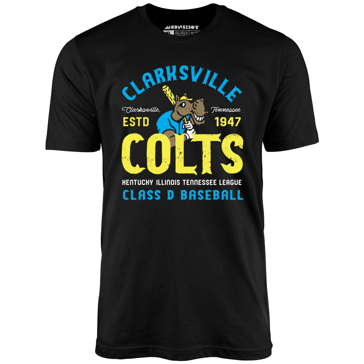 Clarksville Colts - Tennessee - Vintage Defunct Baseball Teams - Unisex T-Shirt